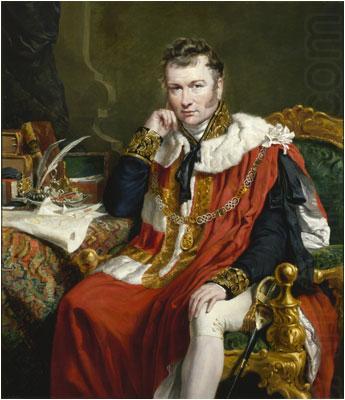 George Hayter Portrait of Charles Stuart china oil painting image